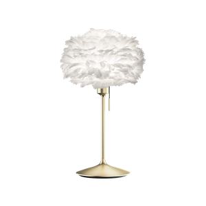 Lampa stołowa Umage Eos H42 Biały/ Mosiężny