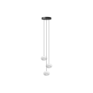 Umage Eos Lampa wisząca With Rozeta & Cluster 3 Mini Nano White