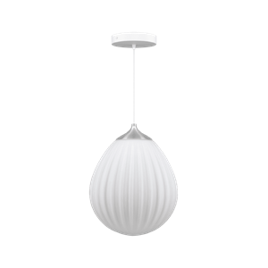 Lampa Wisząca Umage Around The World, Średni, Stalowy/ Biały