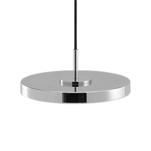 Lampa wisząca Umage Asteria Micro ze stali polerowanej/blatu stalowego