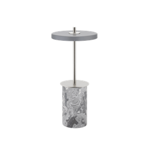 Umage Asteria Move Lampa przenośna Mini Szary Marmur/Stal