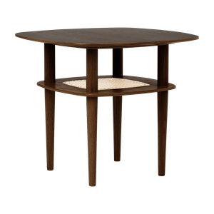 Stolik kawowy Umage Together Smooth Square 60, wysoki, ciemny dąb