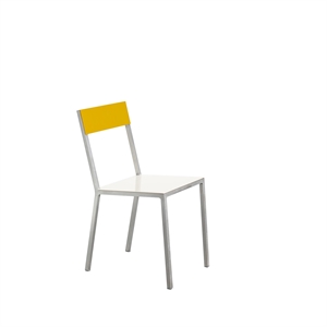 Krzesło do Jadalni Valerie Objects Alu, Biały- Żółty