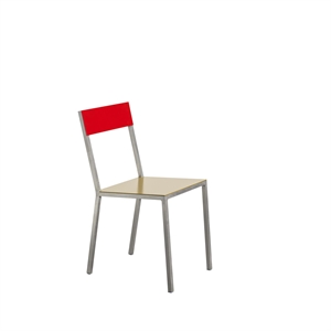 Krzesło do Jadalni Valerie Objects Alu Curry/ Czerwony