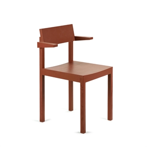 Ciche Krzesło do Jadalni Valerie Objects z Glinianym Podłokietnikiem