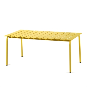 Valerie Objects Wyrównany Stół do Jadalni na Zewnątrz 85x170 Żółty