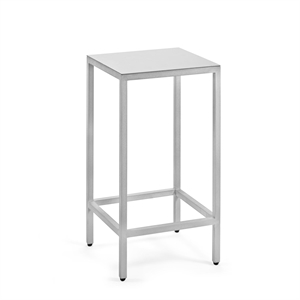 Krzesło barowe Valerie Object Alu M z Aluminiowy