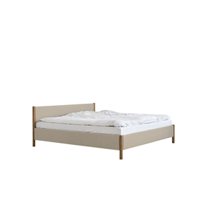 Rama łóżka Rye Sleep Veng 200x210, glina/olejowany dąb