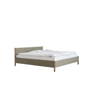 Rama łóżka Rye Sleep Veng 140x200 Re-Wool 218/Dąb mydlony