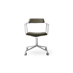 Krzesło Obrotowe Vipp 452 Studio Zielone/ Aluminiowy
