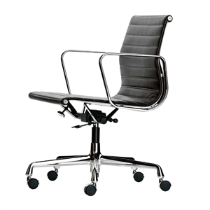 Krzesło Biurowe Vitra Aluminiowy EA 117 z Mechanizmem Obrotowym, Podłokietnikiem i Mechanizmem Pochylania