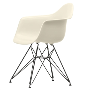 Plastikowe Krzesło do Jadalni Vitra Eames DAR RE Pebble/ Czarny