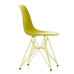 Plastikowe Krzesło do Jadalni Vitra Eames RE DSR Musztardowo-cytrynowe