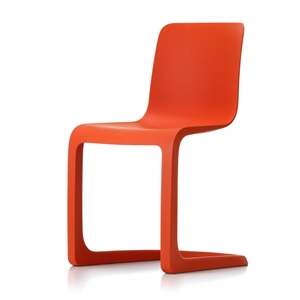 Krzesło do Jadalni Vitra EVO-C Poppy Red