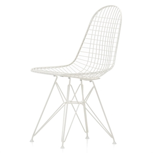 Krzesło do Jadalni Vitra Wire DKR , Biały
