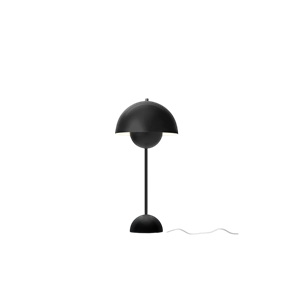 Lampa Stołowa &Tradition Flowerpot VP3 w Matowy Czarny Matowym