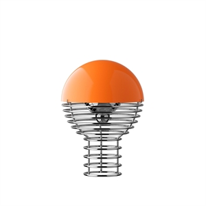 Verner Panton Wire Lampa Przenośna Pomarańczowy