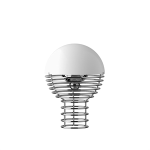 Verner Panton Wire Lampa Przenośna Biały