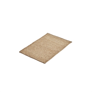 Woud Rombo Mat 40x60 Brązowy